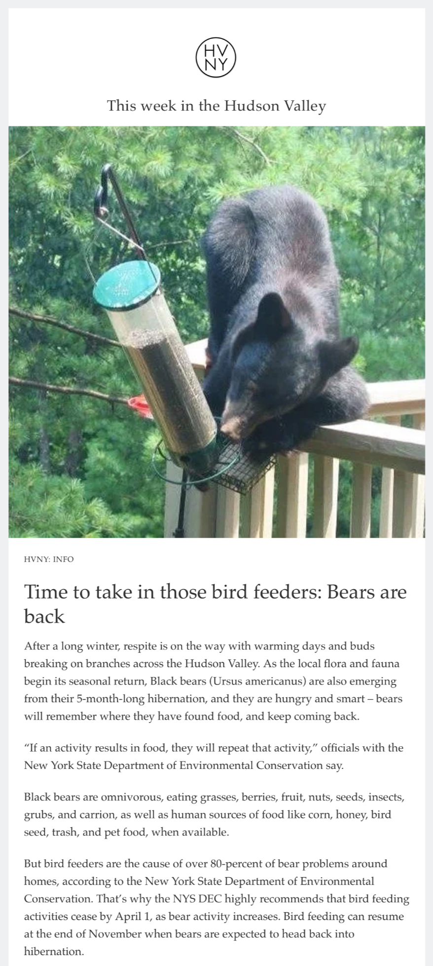 This week in the Hudson Valley (3/30/26)