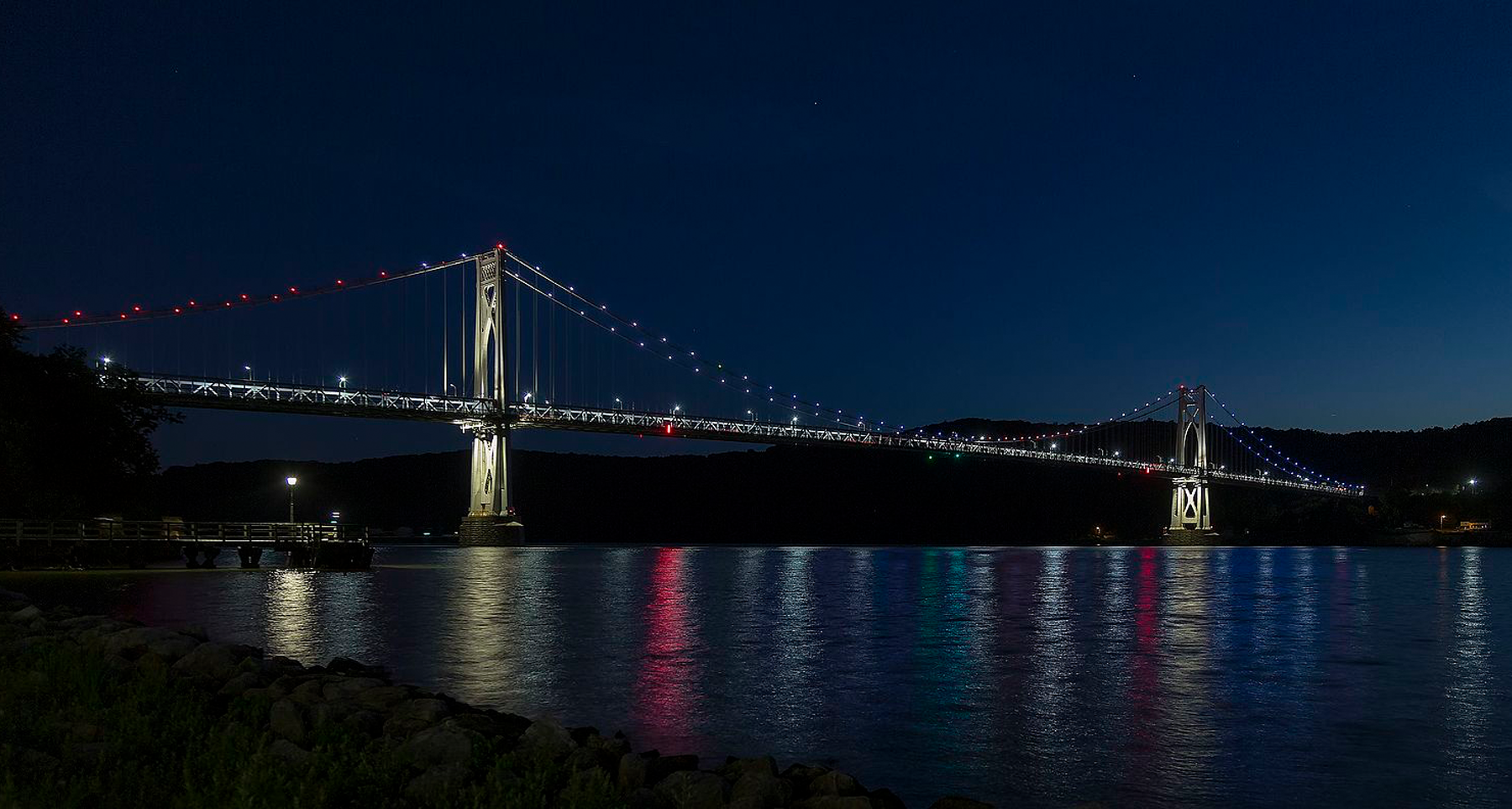 Overnight construction on Mid-Hudson Bridge approach to close lanes on Route 9