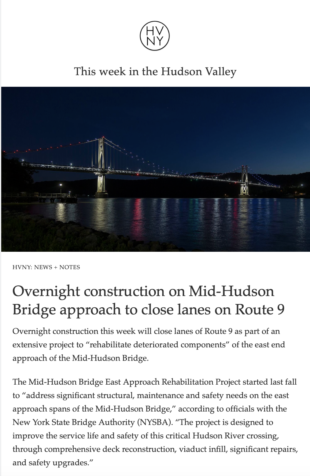 This week in the Hudson Valley (5/4/26)