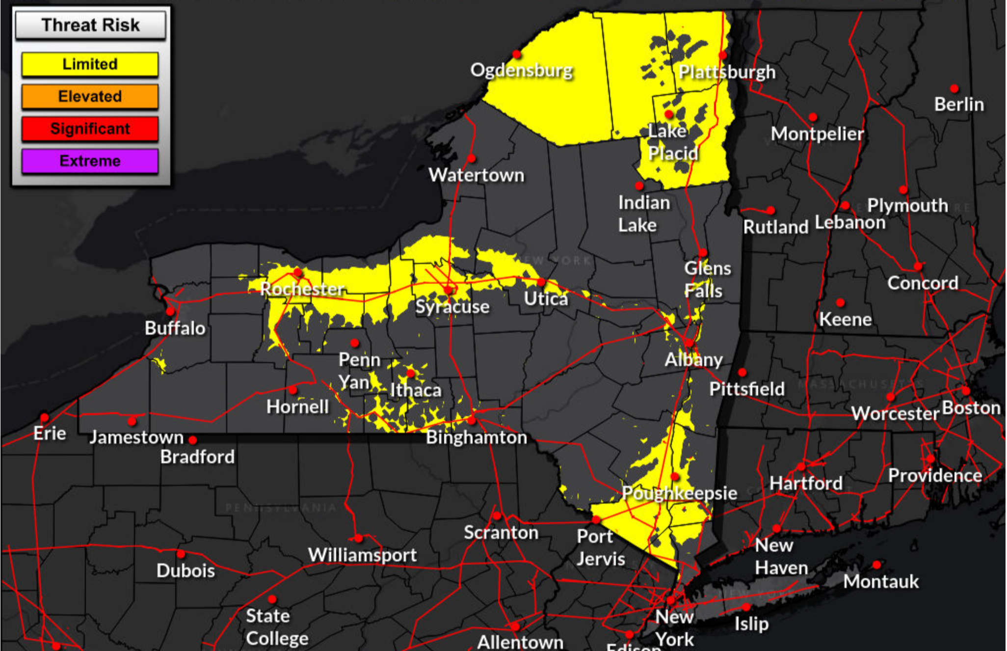 Air quality alert extended into Hudson Valley