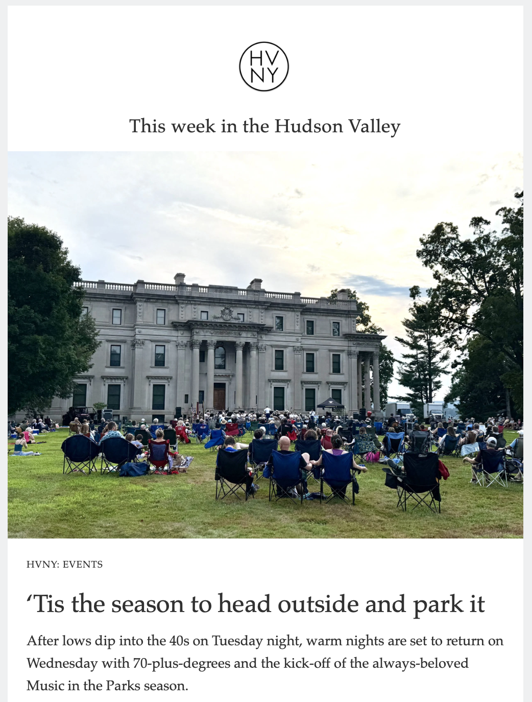 This week in the Hudson Valley (6/1/26)