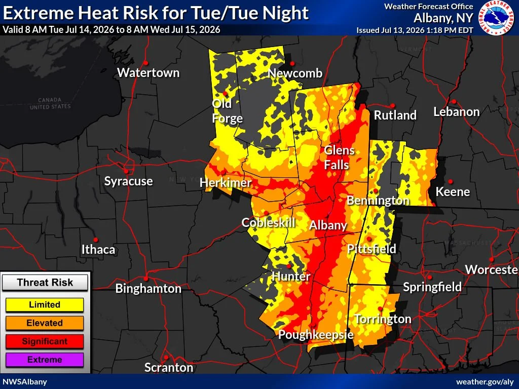 Heat, humidity return mid-week
