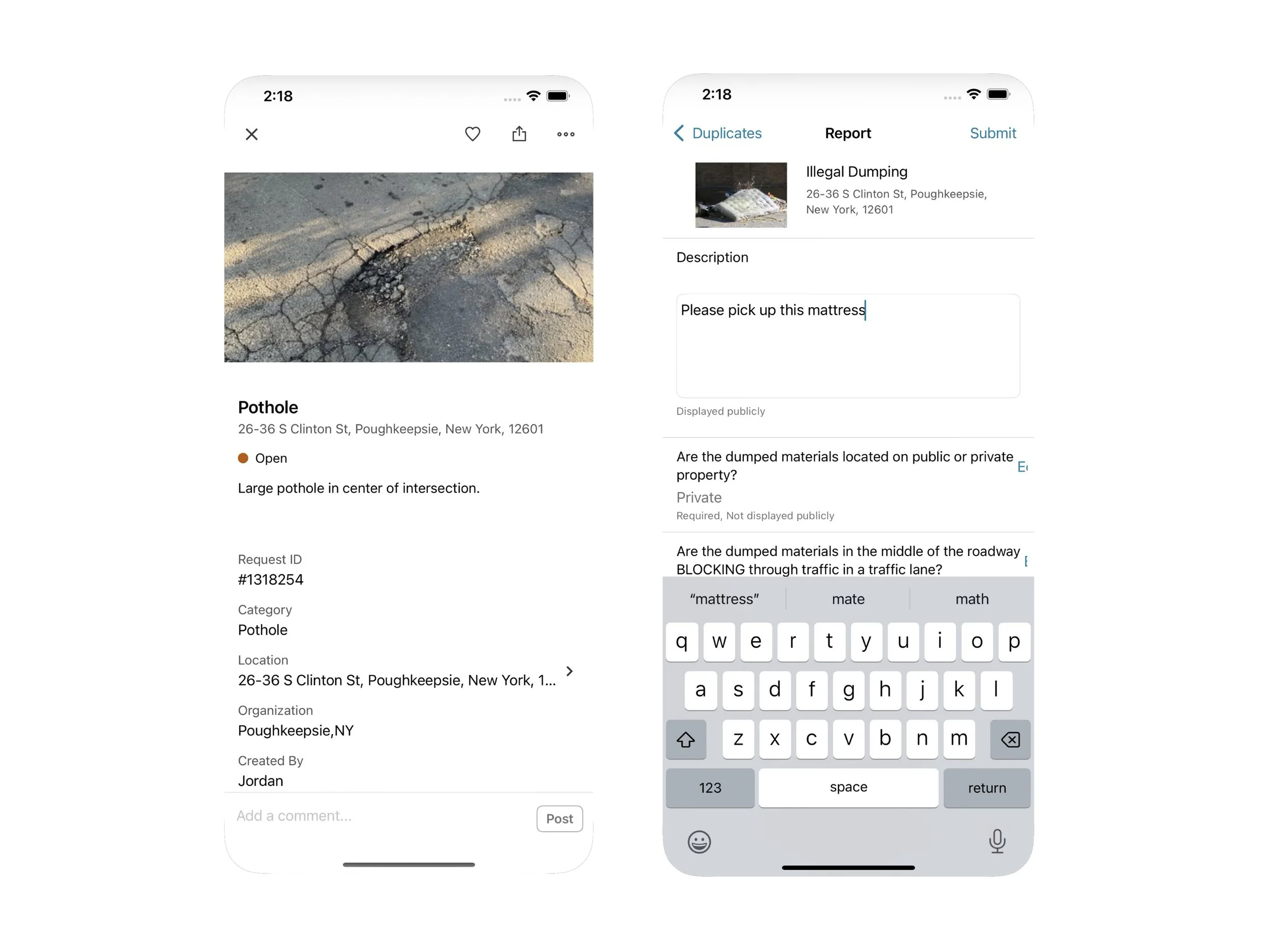 Poughkeepsie launches app to report potholes, trash, graffiti…