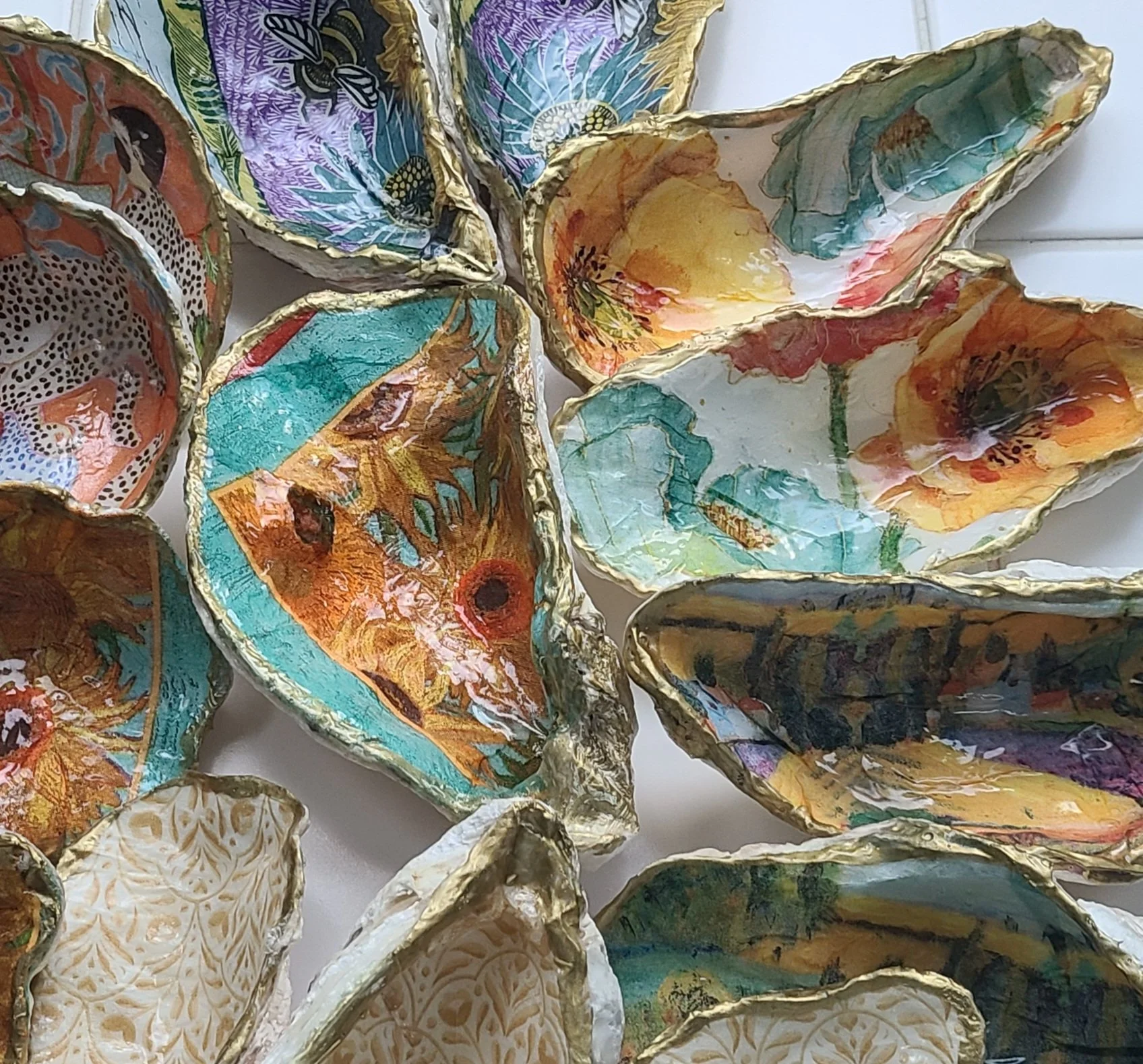 Oyster Shell Trinket Dishes by Paula Cusa