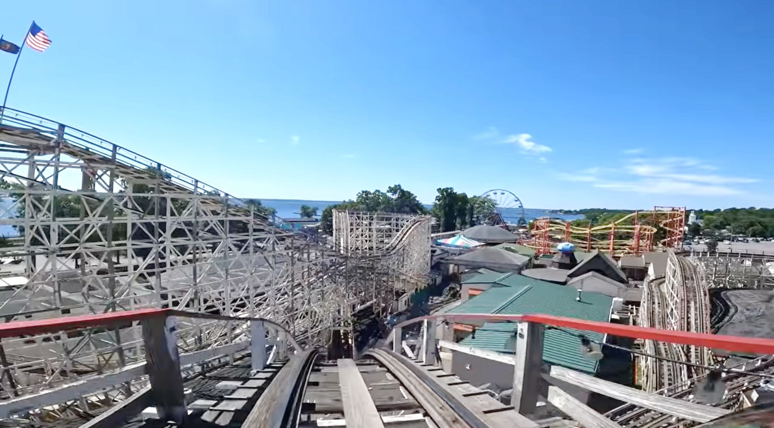 Grand re-opening of Playland and the Dragon Coaster