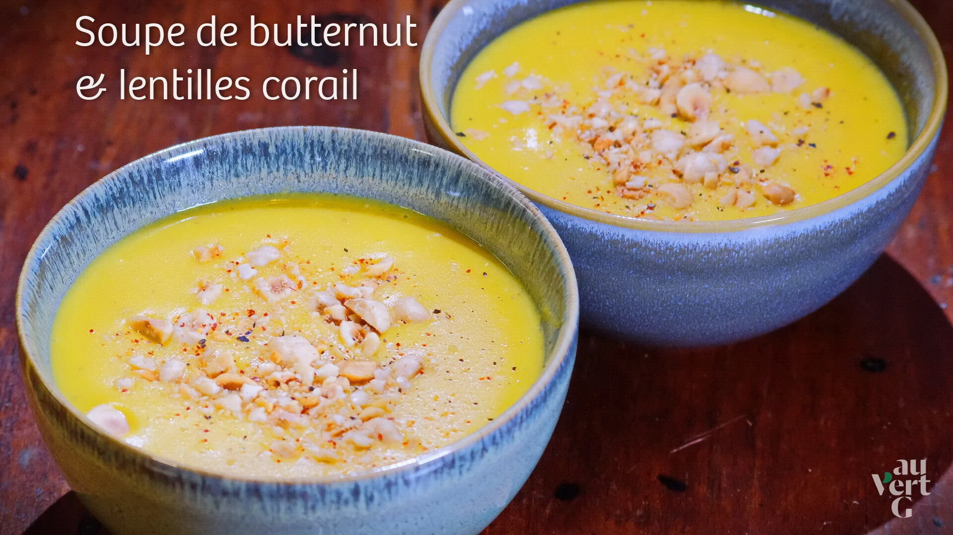 #38 I Soupe de butternut &amp; lentilles corail