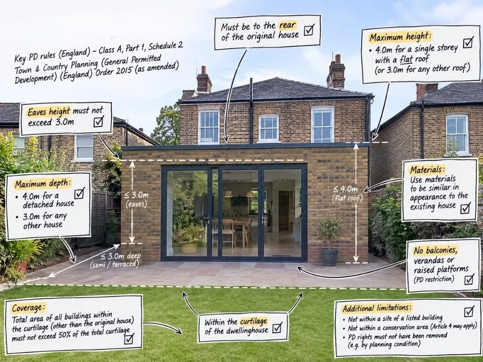 Permitted Development Rights Explained: A Guide for Builders and Homeowners in England