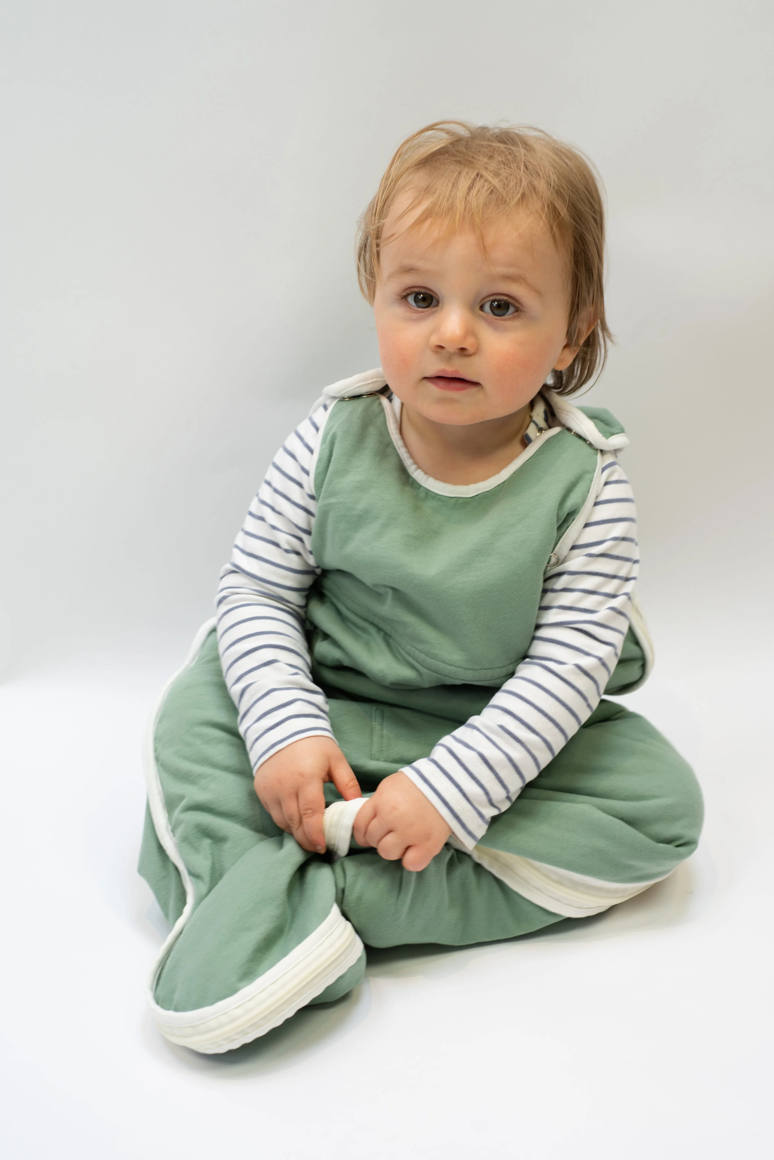 Natural baby sleeping bag