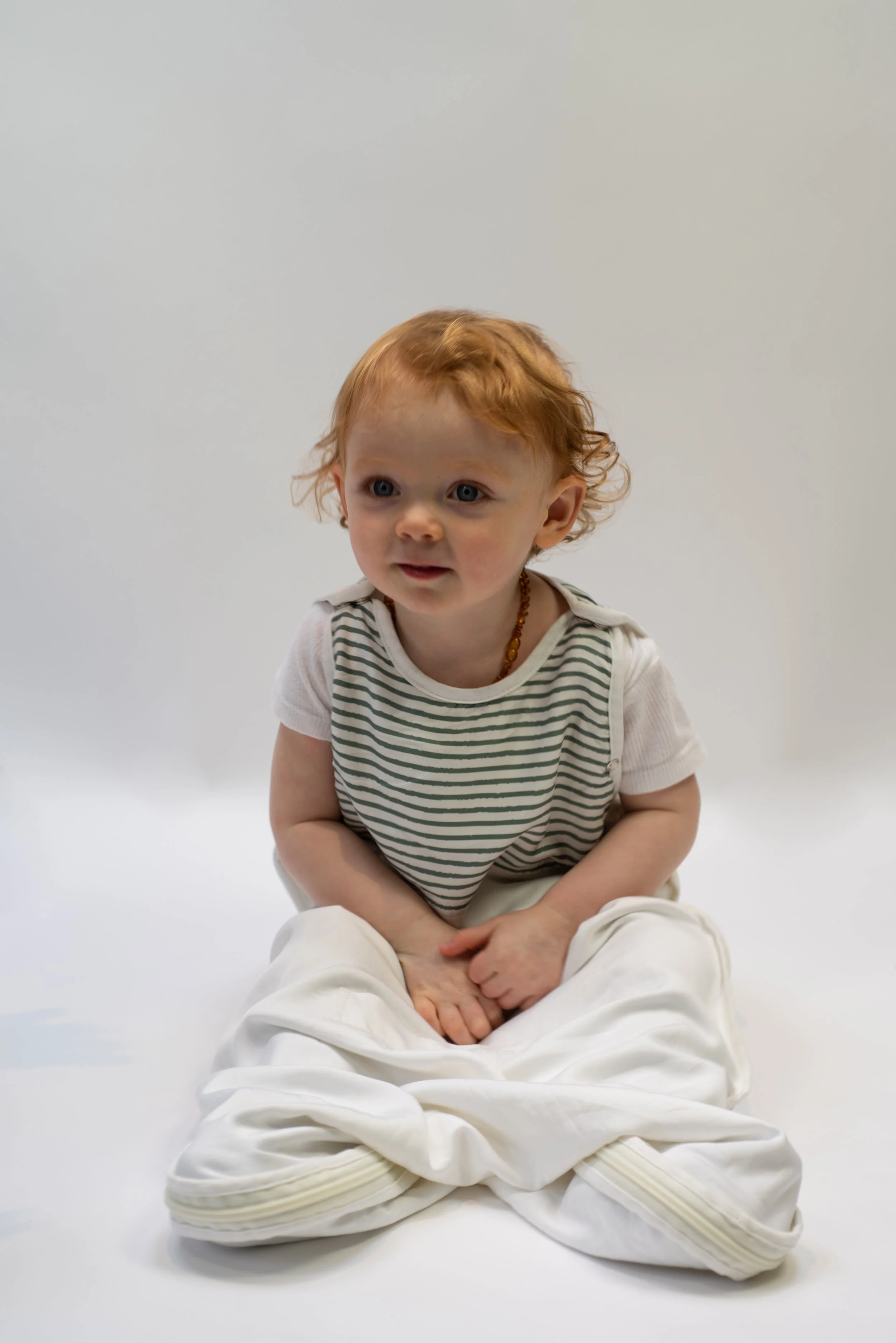 Natural baby sleeping bag