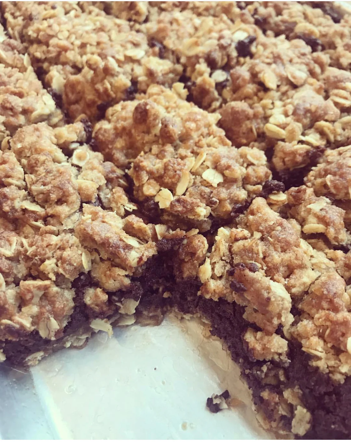 Chocolate Oatmeal Bars
