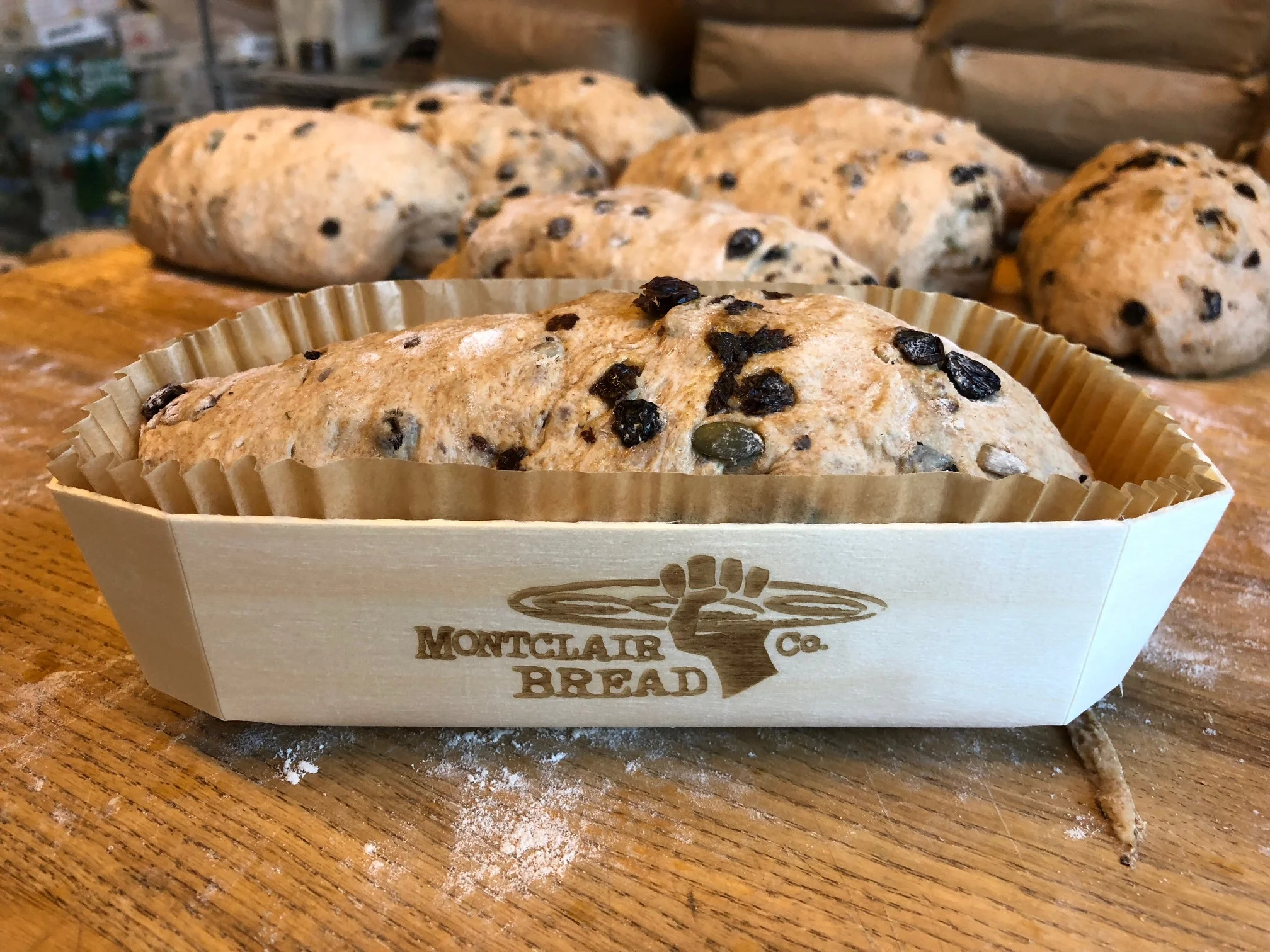 America’s Best Raisin Bread: Currant Seeded Loaves