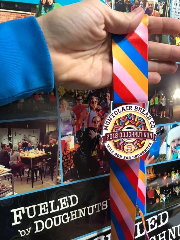 2018 5K Doughnut Run Medal