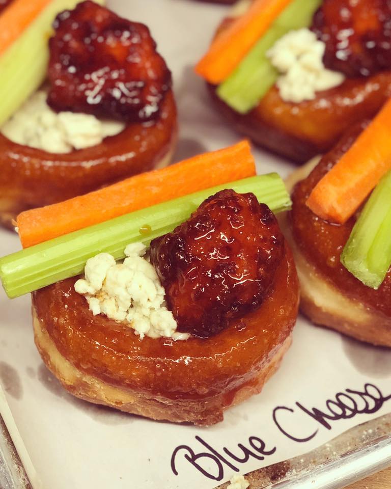 Buffalo Chicken Doughnut