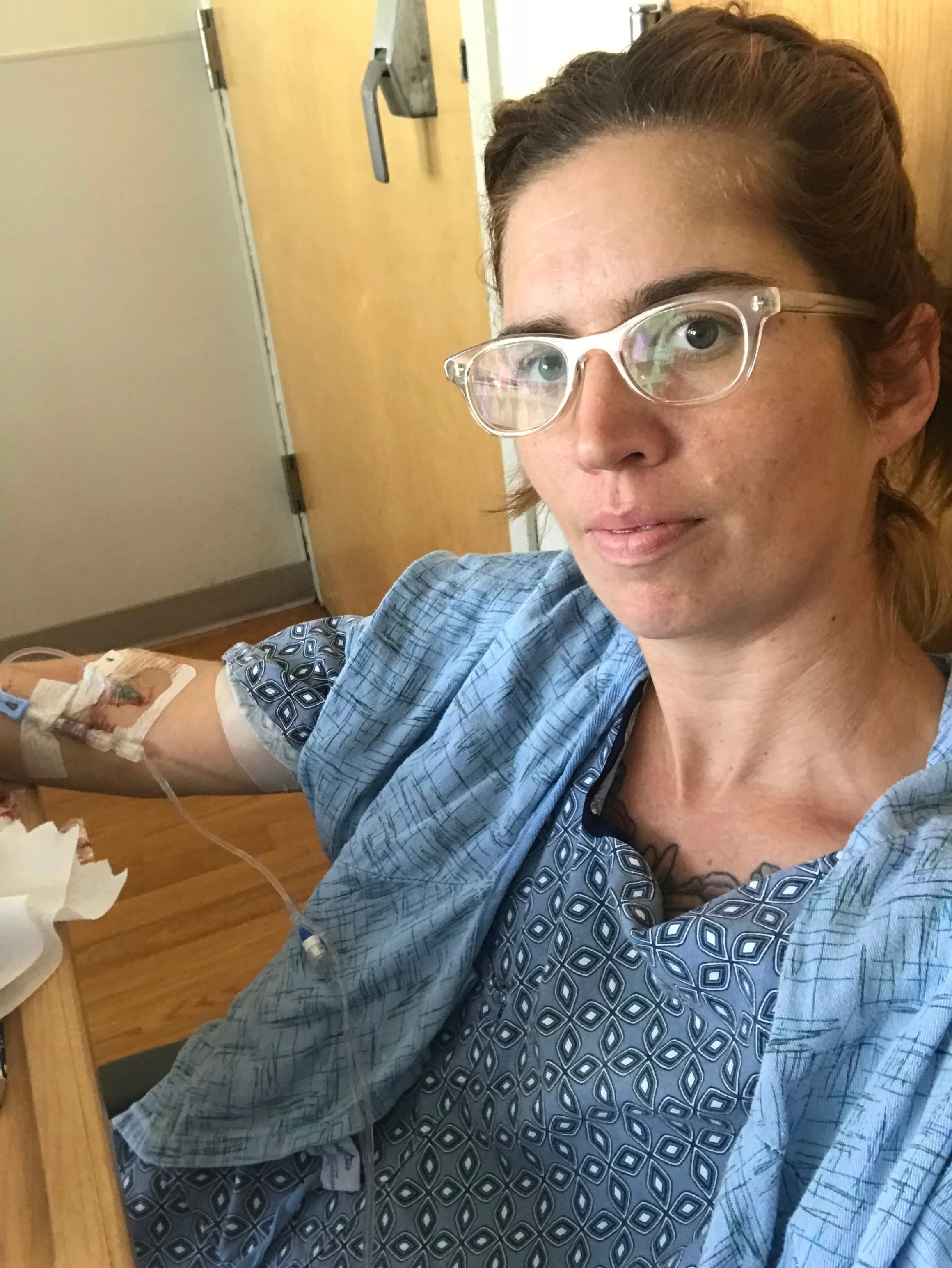 3 Days Post-Op - first time sitting in a chair