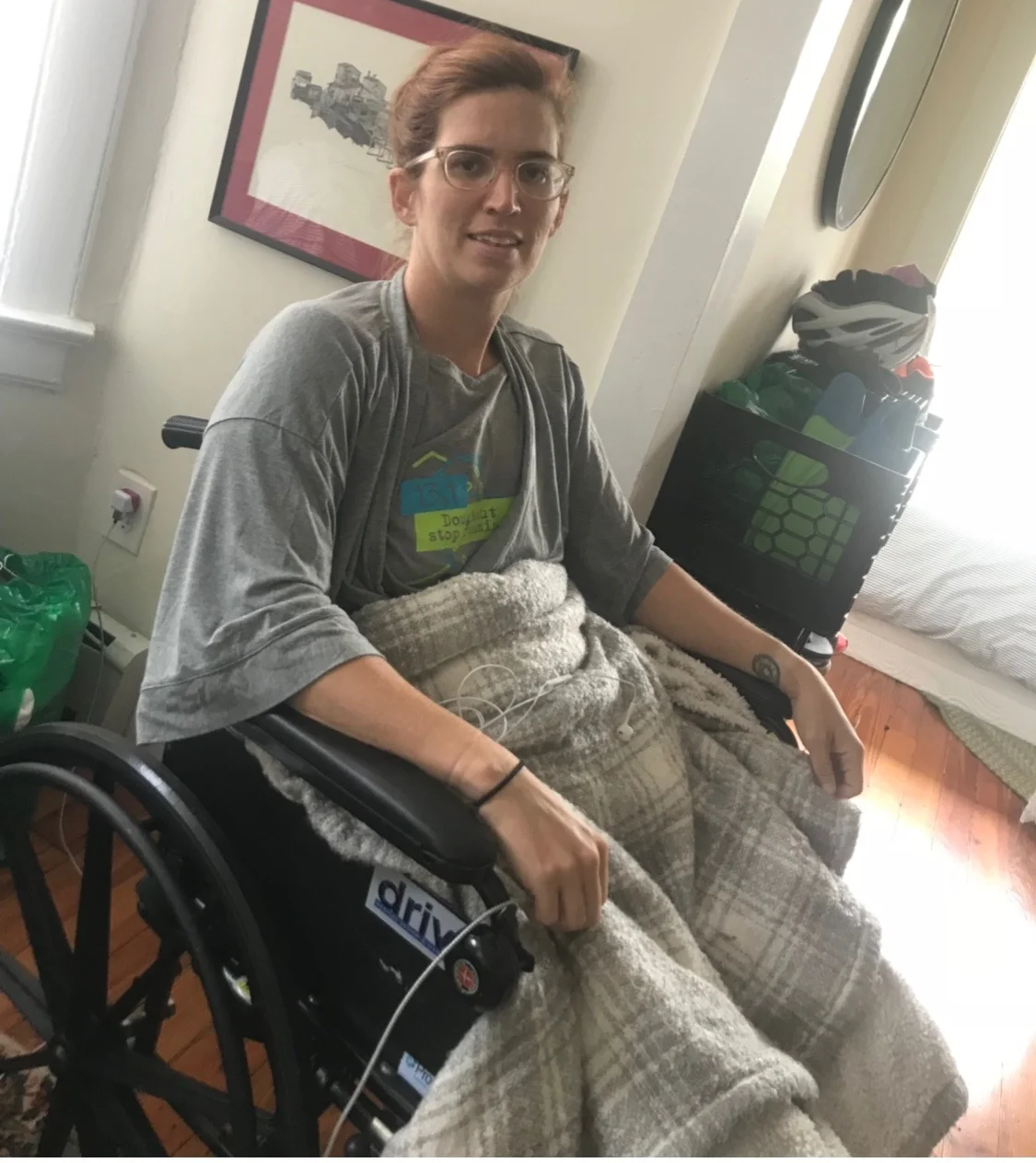 Home. Life in the wheelchair.