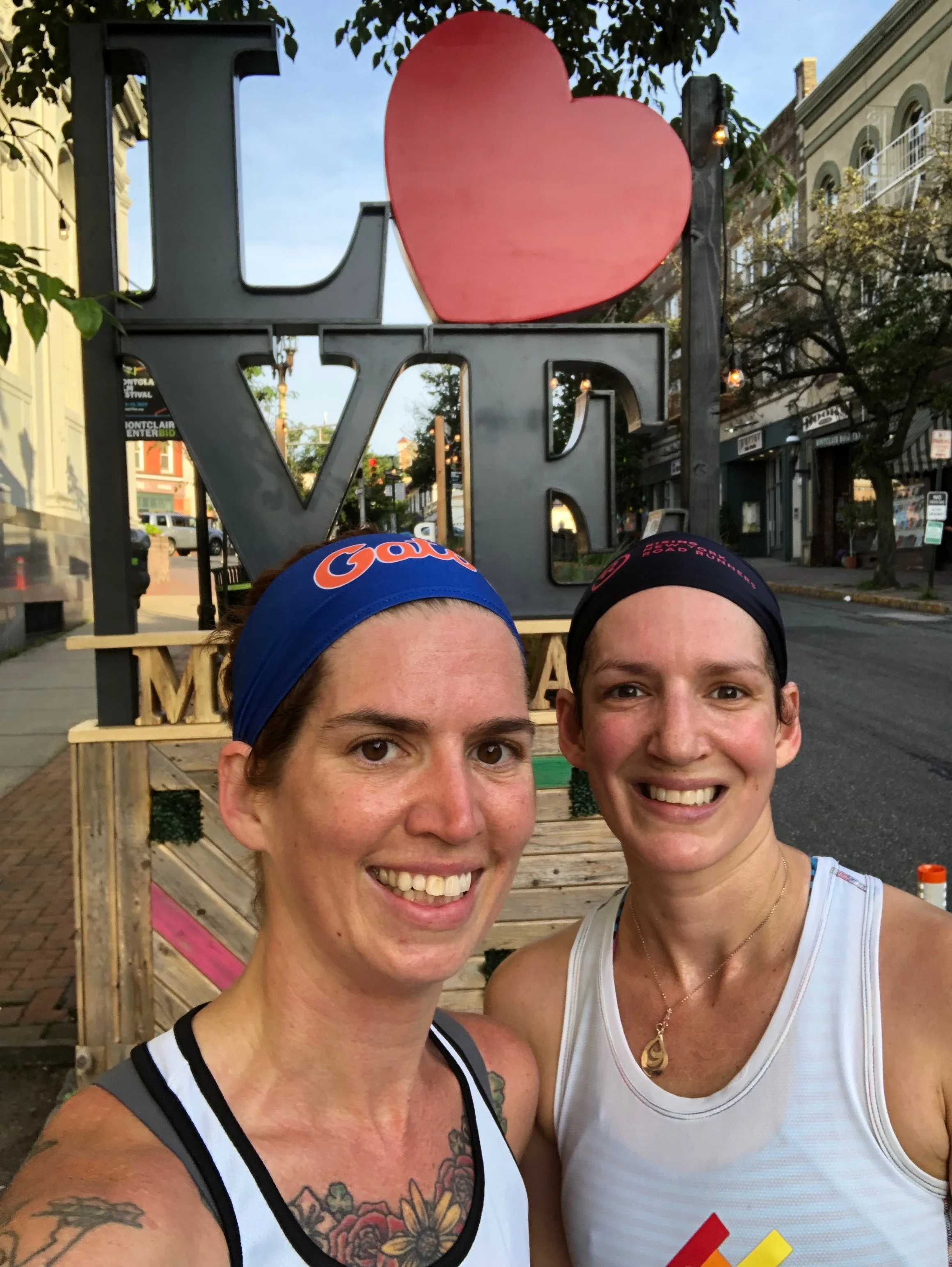 Saturday Long Run on Friday with Anne. Early AM baking shift on Saturday calls for a little schedule adjustment.