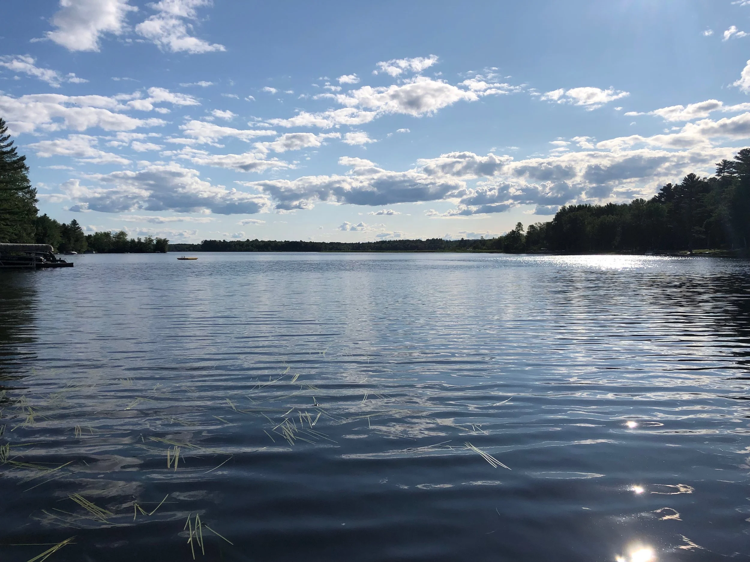 This never gets old! Another year, another lake.