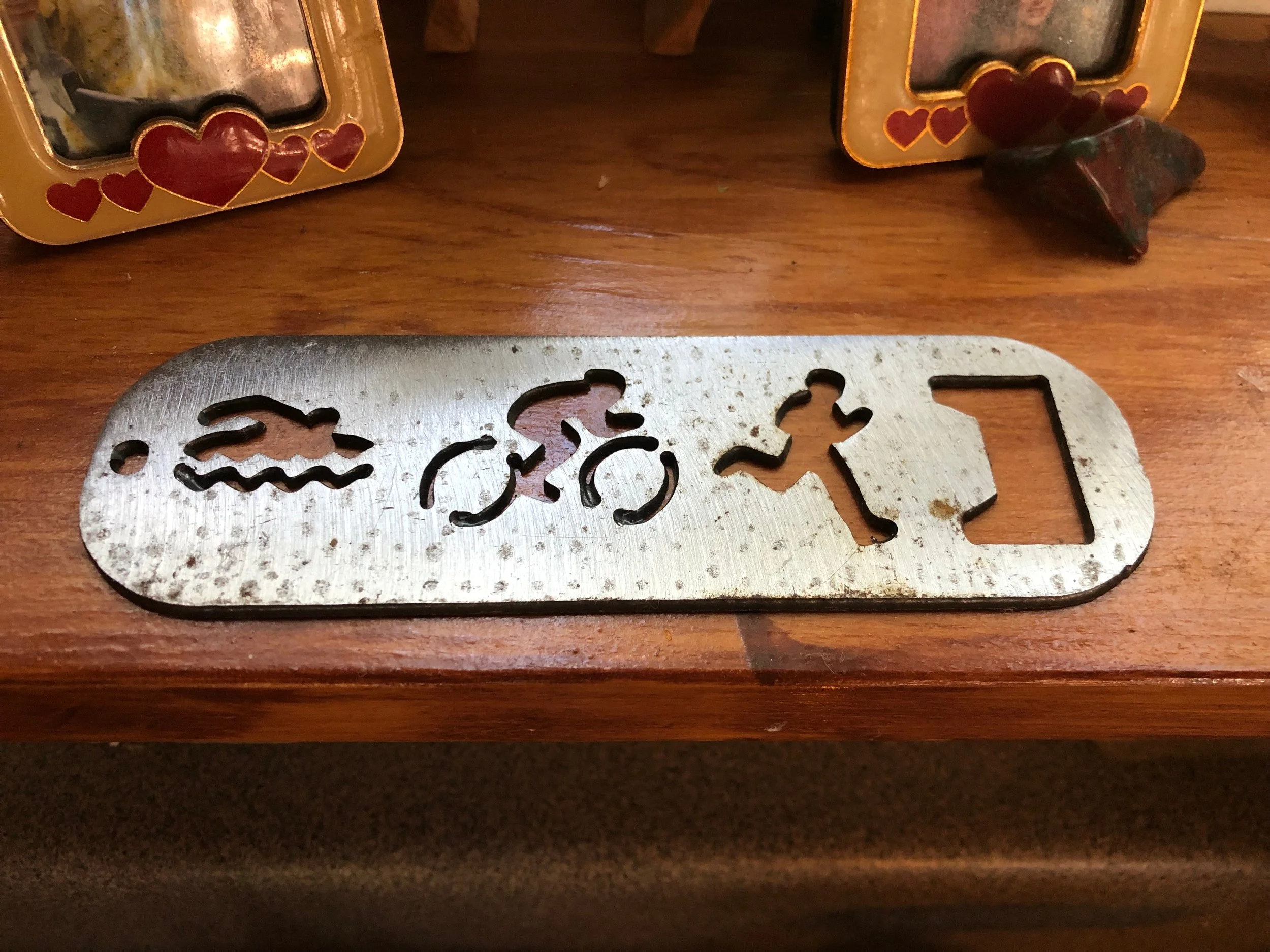 Found in our cabin. We must be in the right place.