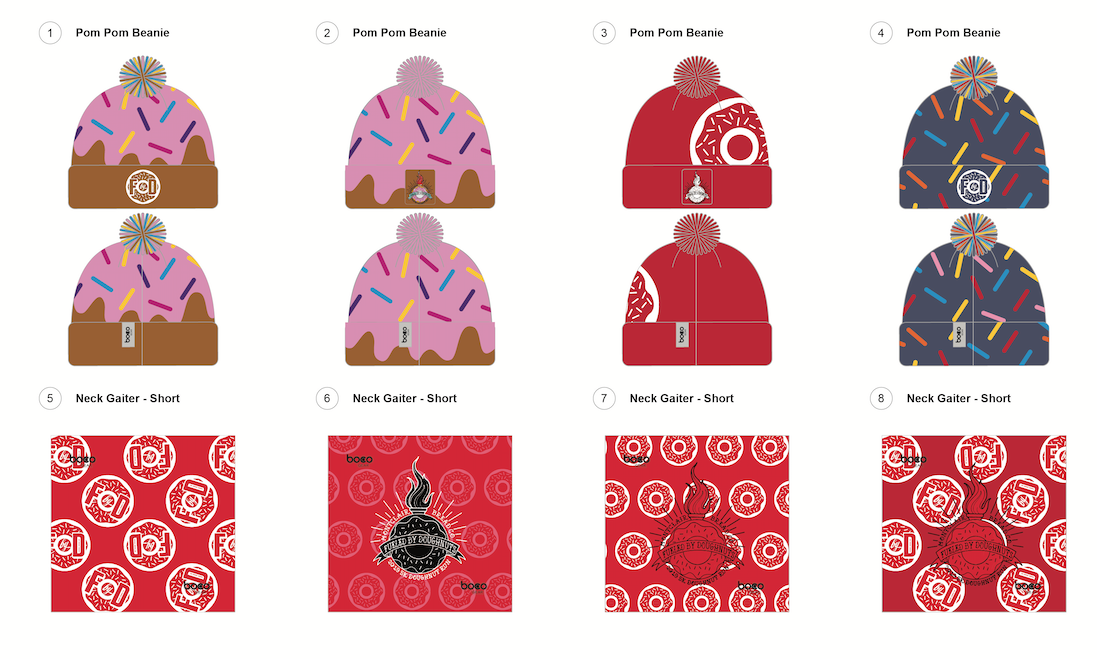 Beanies &amp; Neck Gaiters - 1st drafts SOOO hard to choose.