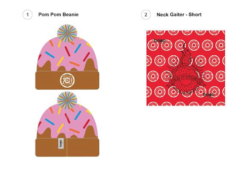 Final beanies &amp; gaiters after edits