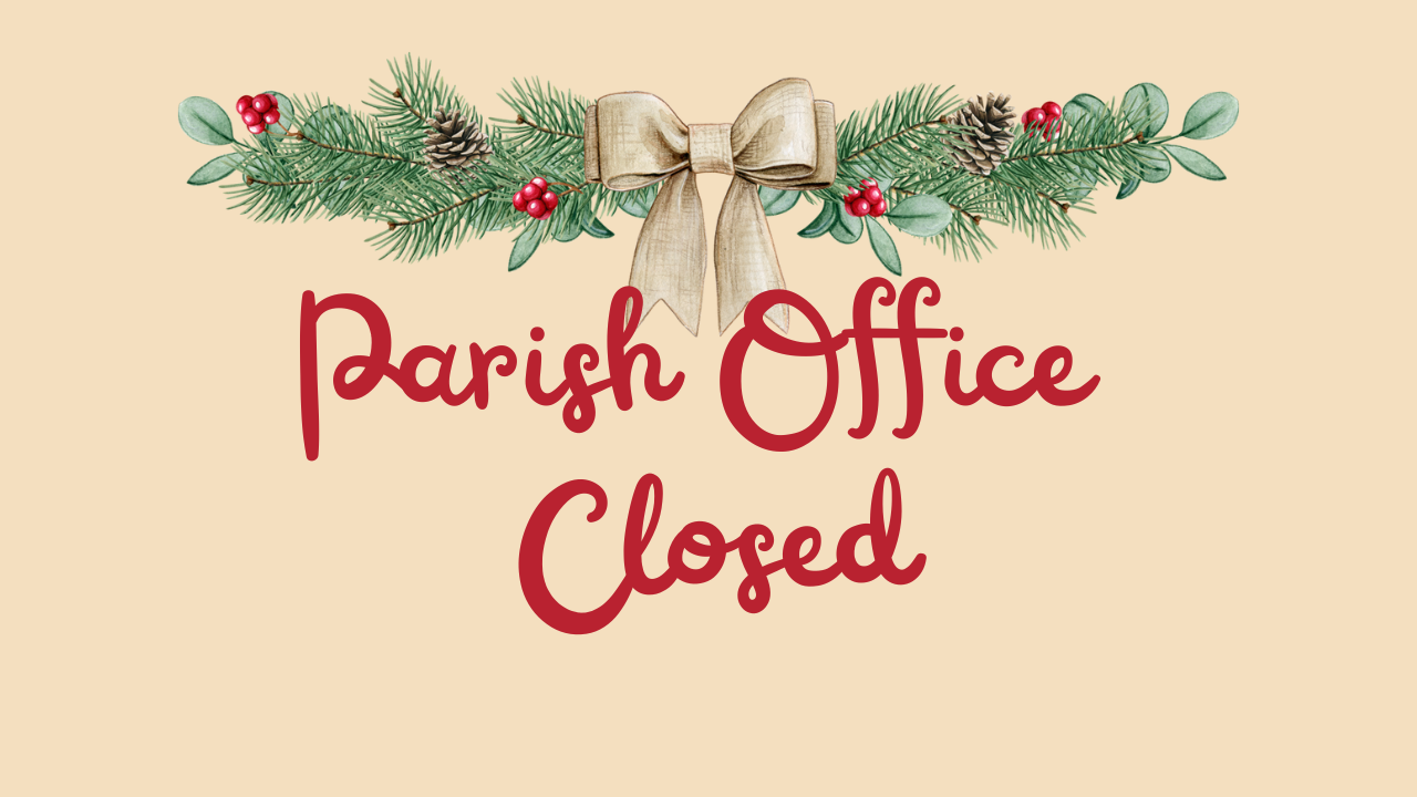 Parish Office Closed