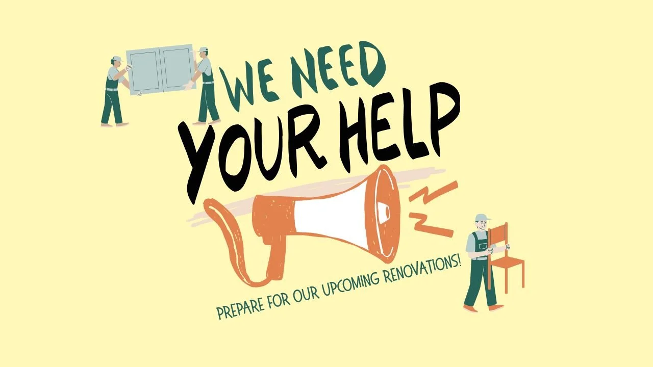 Volunteer Help Needed to Prepare for Renovations