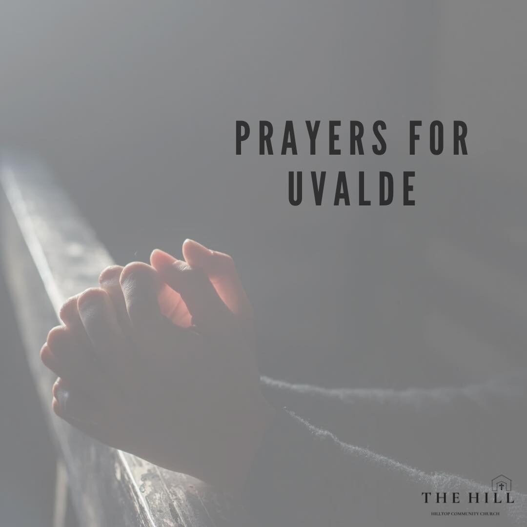 Thoughts from Pastor Taylor on the recent events in Uvalde, Buffalo, and so many other places:

My Ruby and Blue. Their life is so sacred and valuable to me, obviously. I&rsquo;m their dad. If a senseless act of violence happened to them I&rsquo;d be