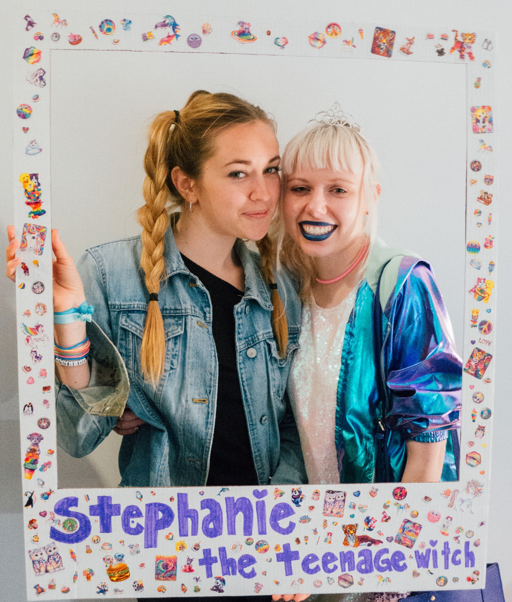 Photo booths: they’re fun, they’re easy, and mine were portable! I actually had some of the most fun making these giant Polaroid cut outs.