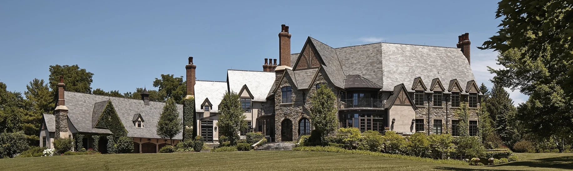 Custom home exterior