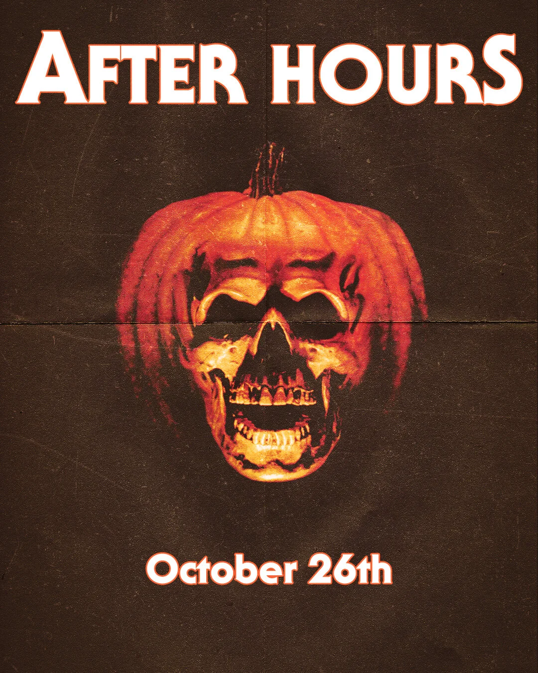 Flyer for After Hours Pop Up Shop (@afterhoursbeforethehours)
