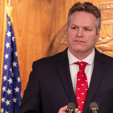 Dunleavy claims that like Trump, he is 'swamp' victim