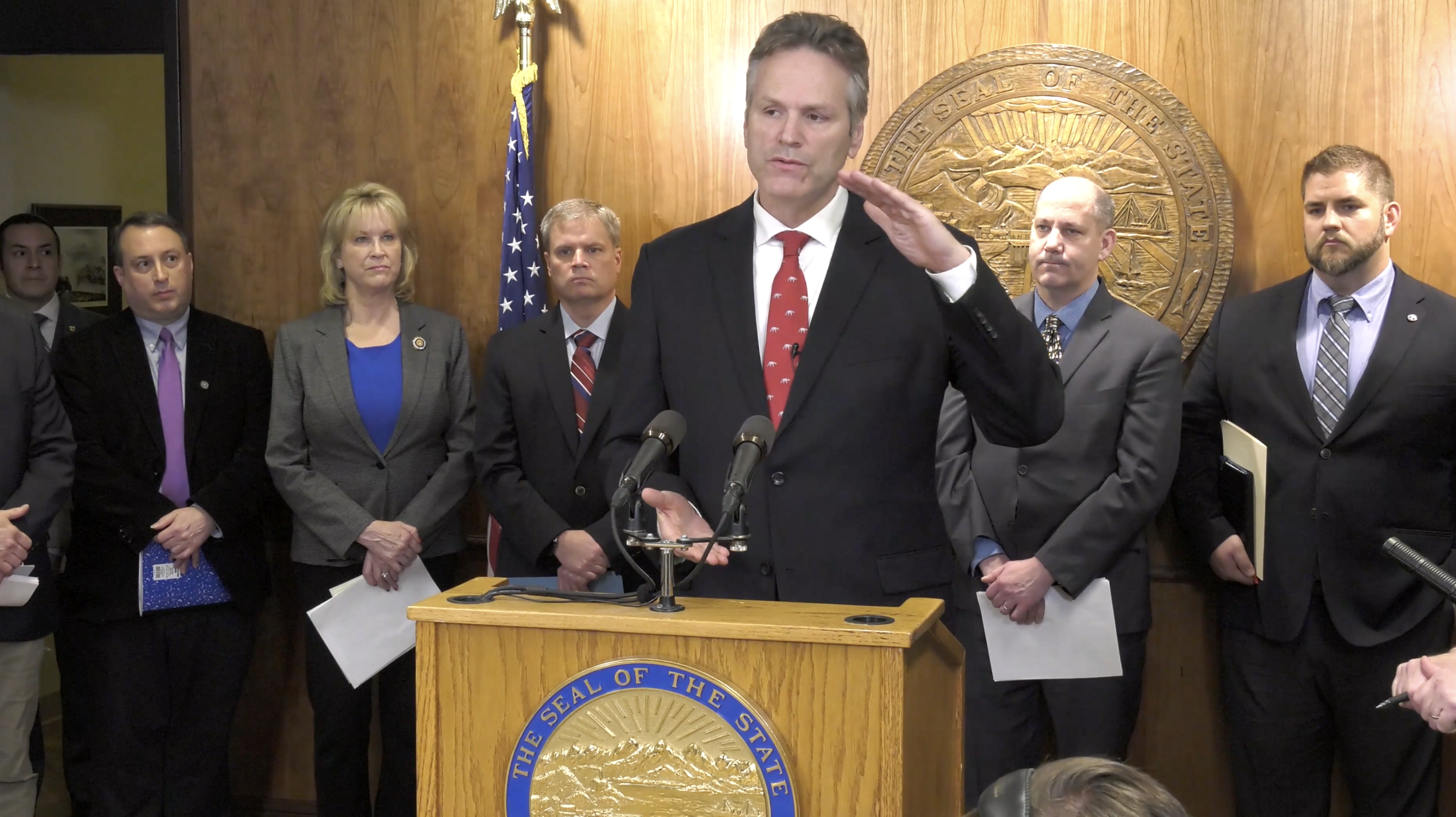 State officials lied about Dunleavy's decision to run from his own press conference