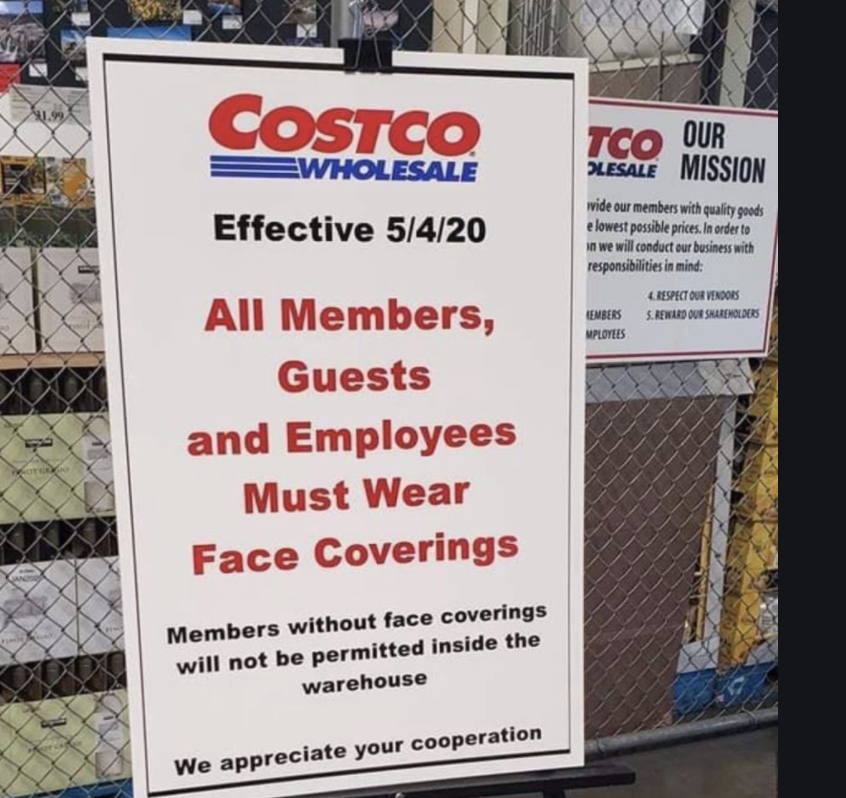 Costco shows the way—make masks essential in Alaska retail stores