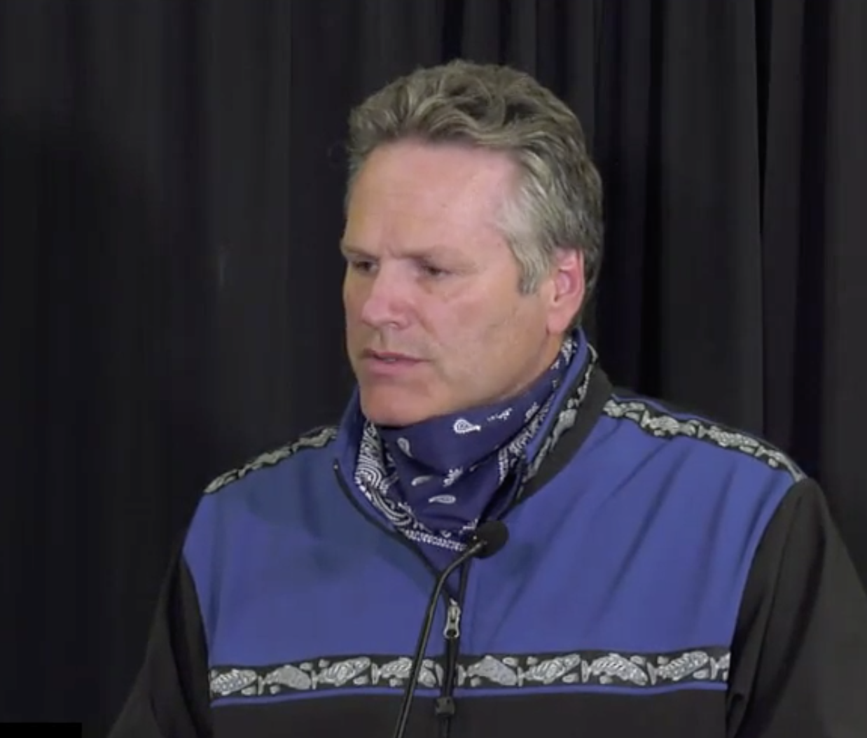 Dunleavy won't discuss preemption of Anchorage mask mandate