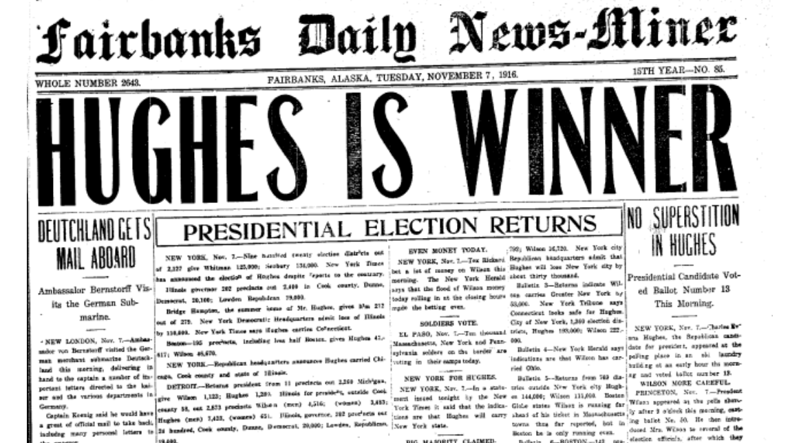 Ghost of 'Dewey Defeats Truman' haunts every news organization