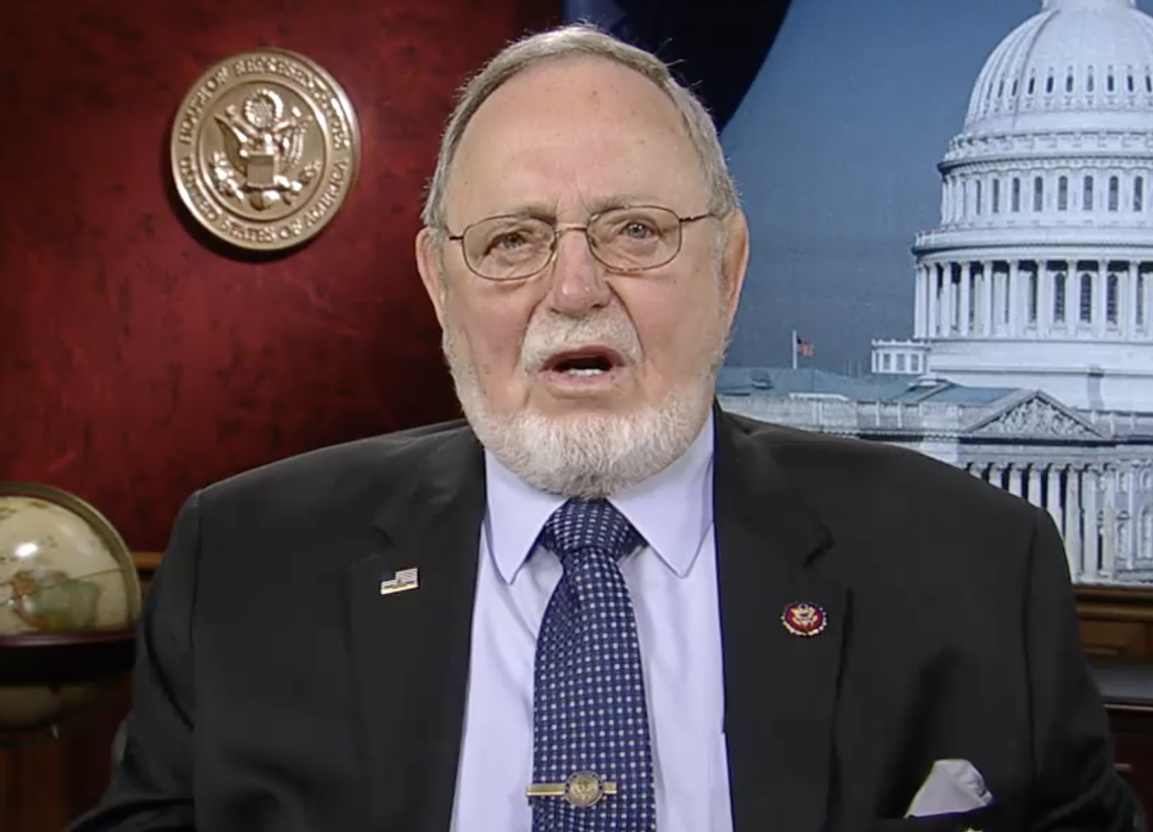 Don Young, who claimed voting by proxy was unconstitutional, votes by proxy