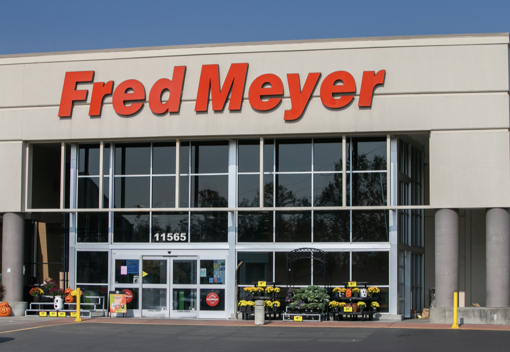 If Fred Meyer sells some Safeway stores to win merger approval, how could a smaller company compete?