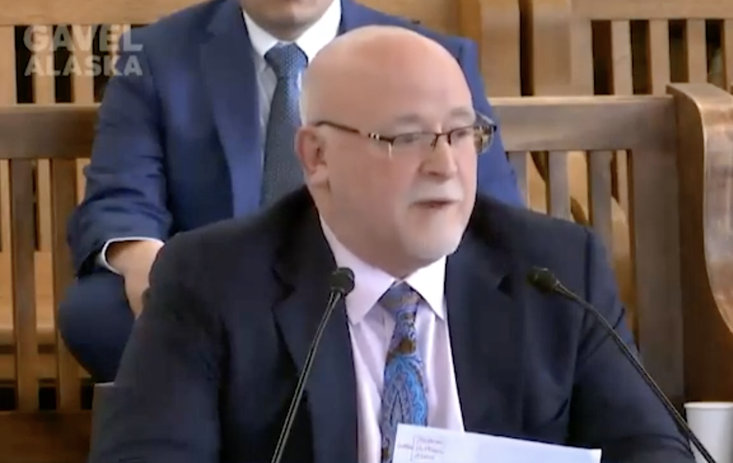 Watch Robin Brena cut through oil industry propaganda in compelling legislative presentation