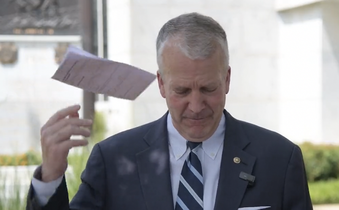 Sen. Dan Sullivan demands compromise on military promotions from everyone except the GOP senator who is holding military promotions hostage