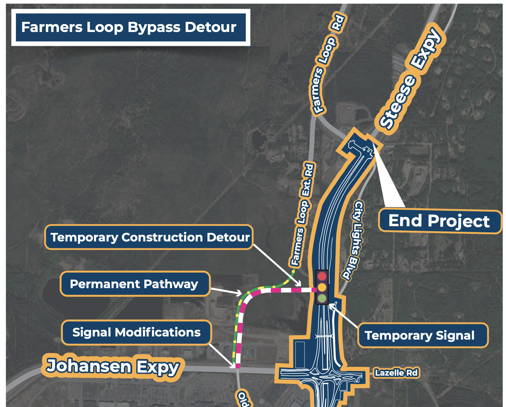 Dunleavy administration has yet to explain now Kinross trucks will handle 90-degree turns for Steese detour