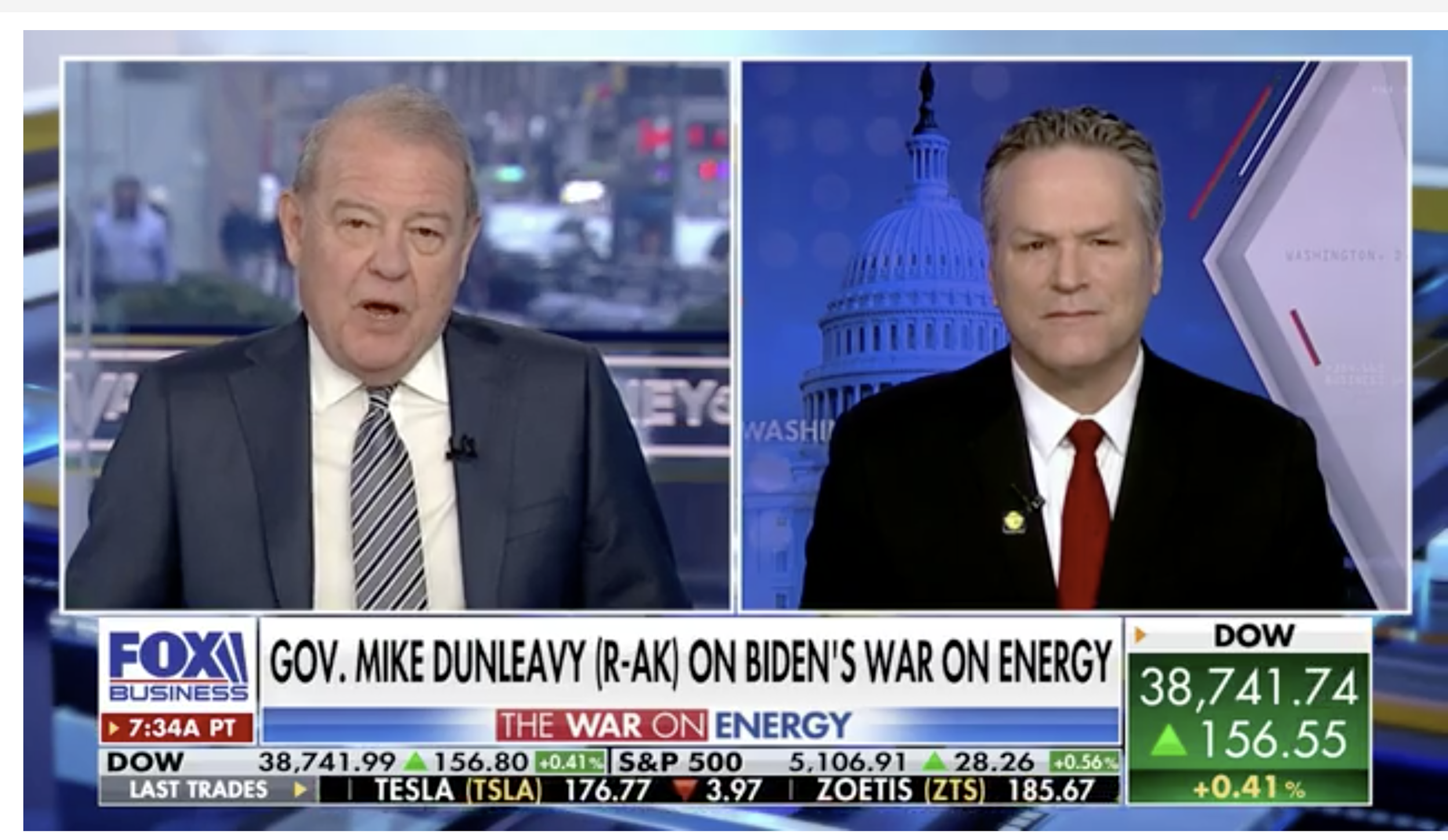 Dunleavy is competing for his next job, abdicating his duties as governor 