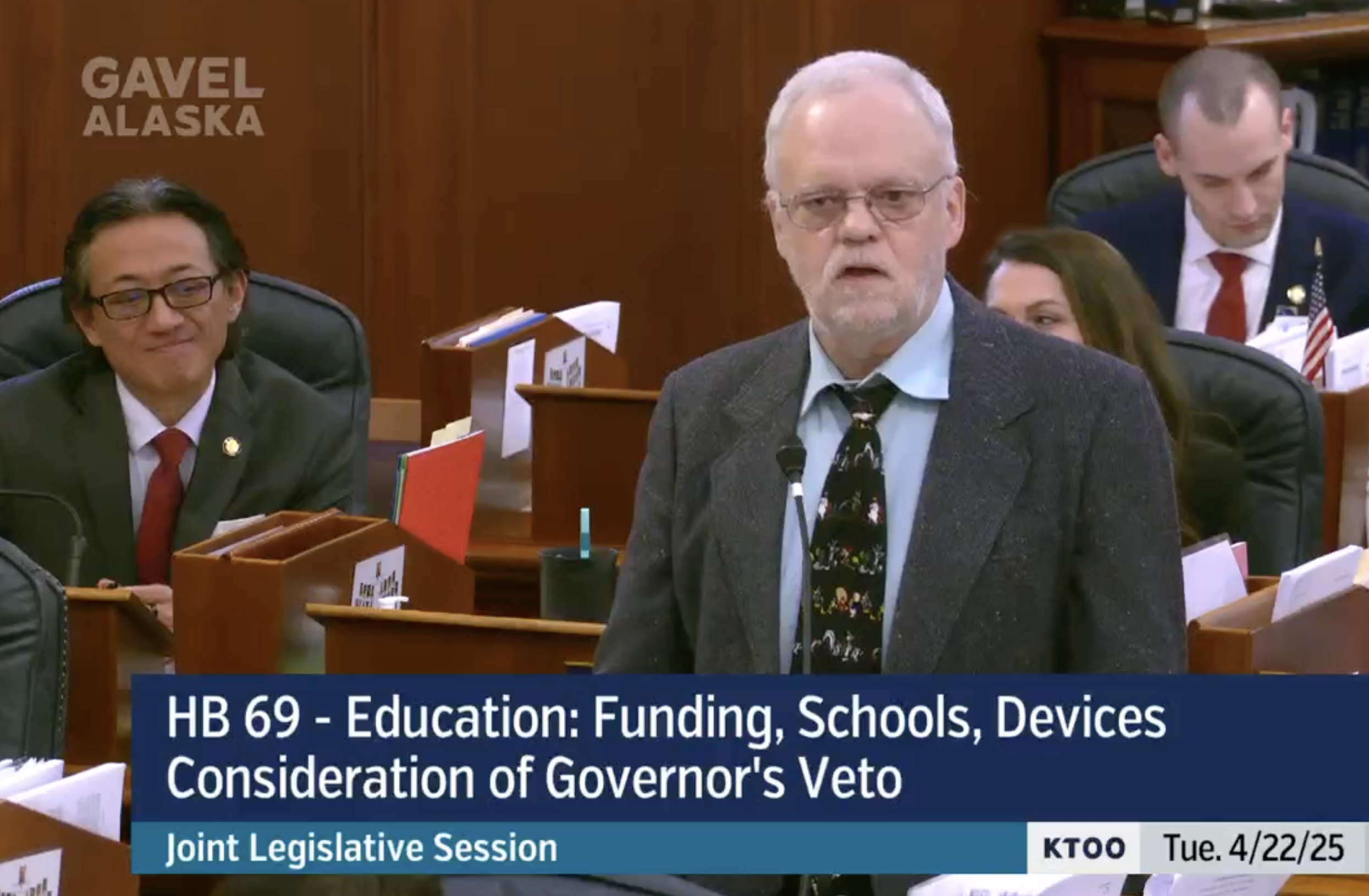 Prax opposes education funding, telling people to donate to schools if they want