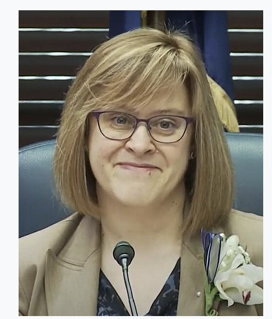 Gas line is no laughing matter, but Mia Costello is smiling