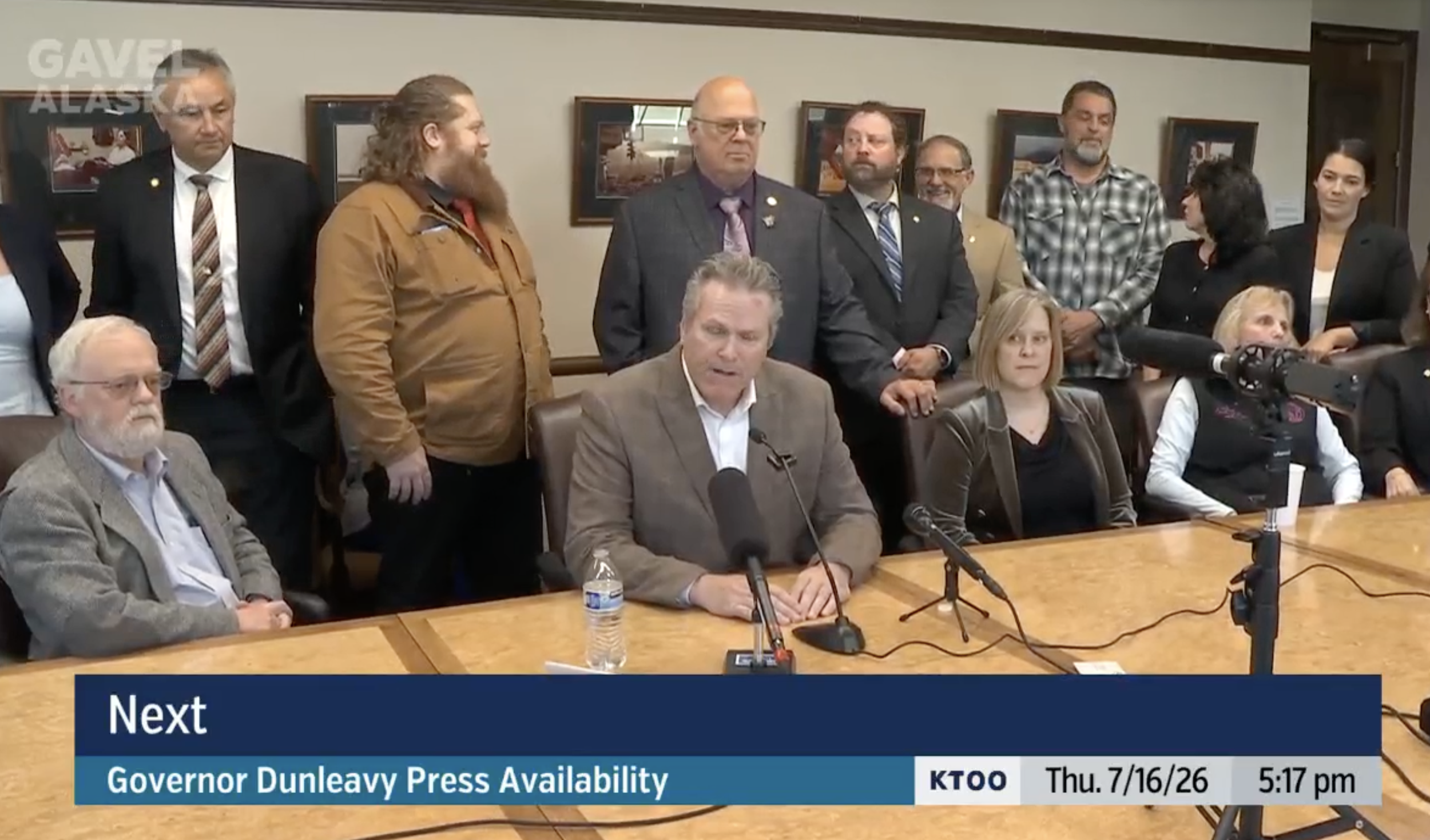 Dunleavy calls new special session; attacks Wielechowski as 'bullshitter'