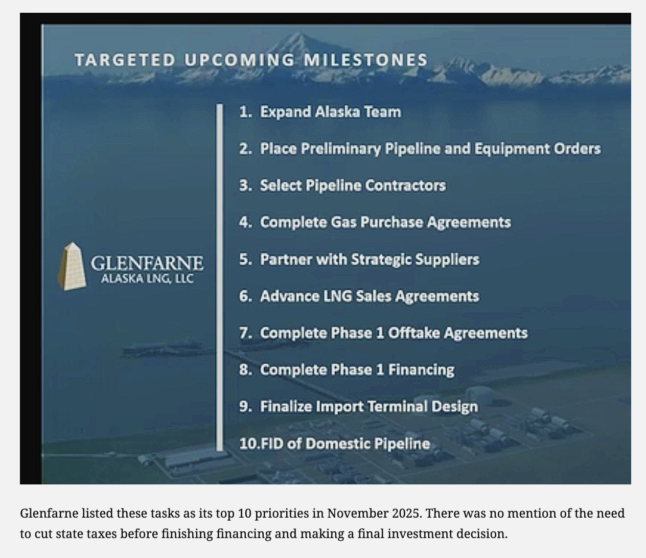Leaky vessel for pipeline dream