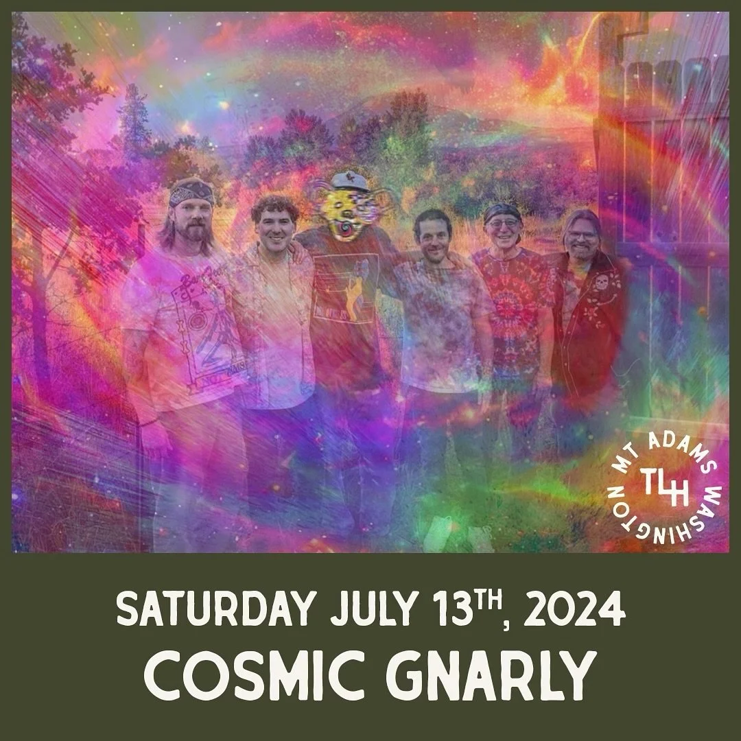 It&rsquo;s happening again! Cosmic Gnarly is headin back to the hall in trout lake for another go around. Should be a blast. Come out and join us for some get down in the gorge 🤙 (tix in link)