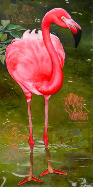 Fact: The Flamingo's Eye is Larger than it's Brain