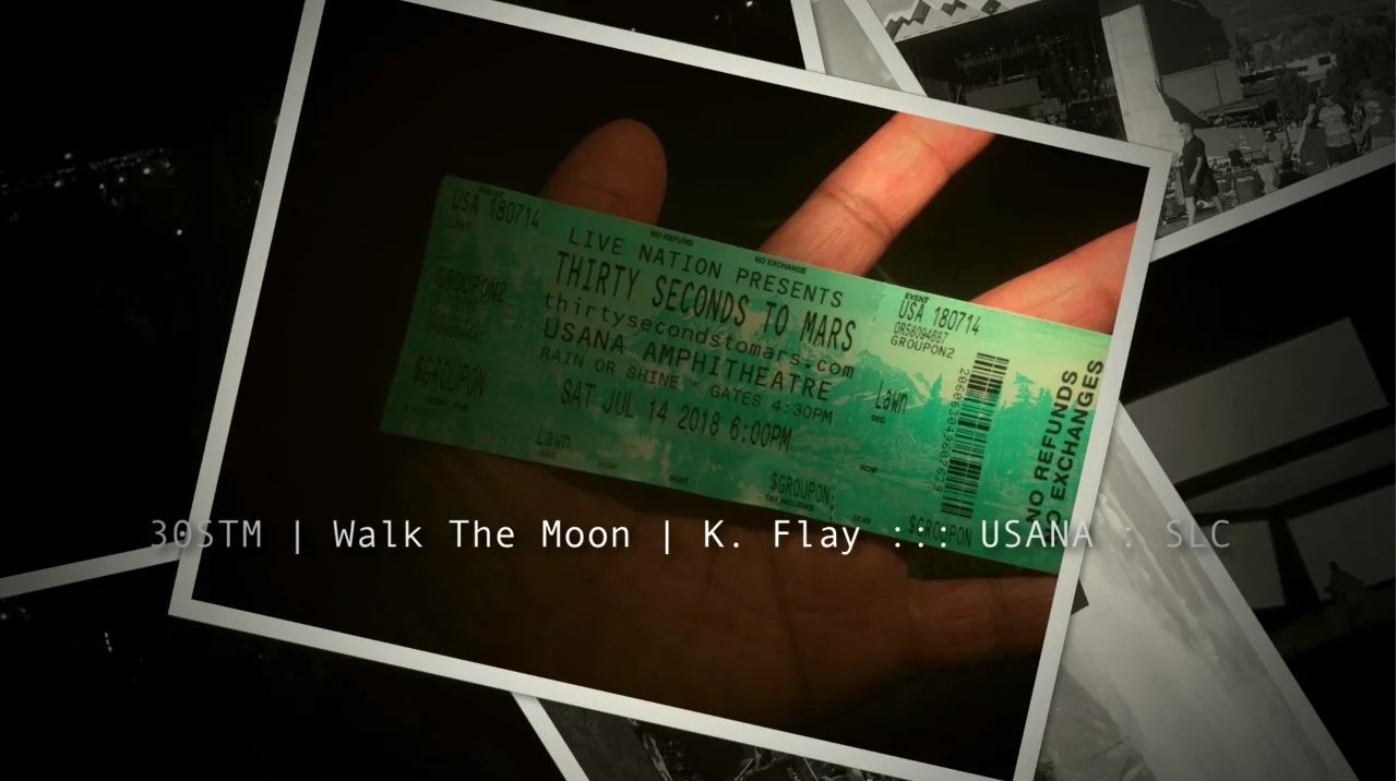Thirty Seconds To Mars : Walk The Moon : K. Flay ::: USANA : SLC