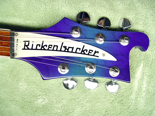 HEADSTOCK WITH PLEXIGLAS VINTAGE NAMEPLATE