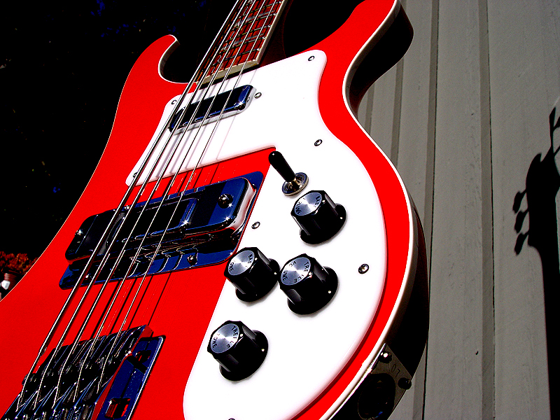 2007 5-STRING 4003 CONVERSION REFINISHED IN GUARDS RED